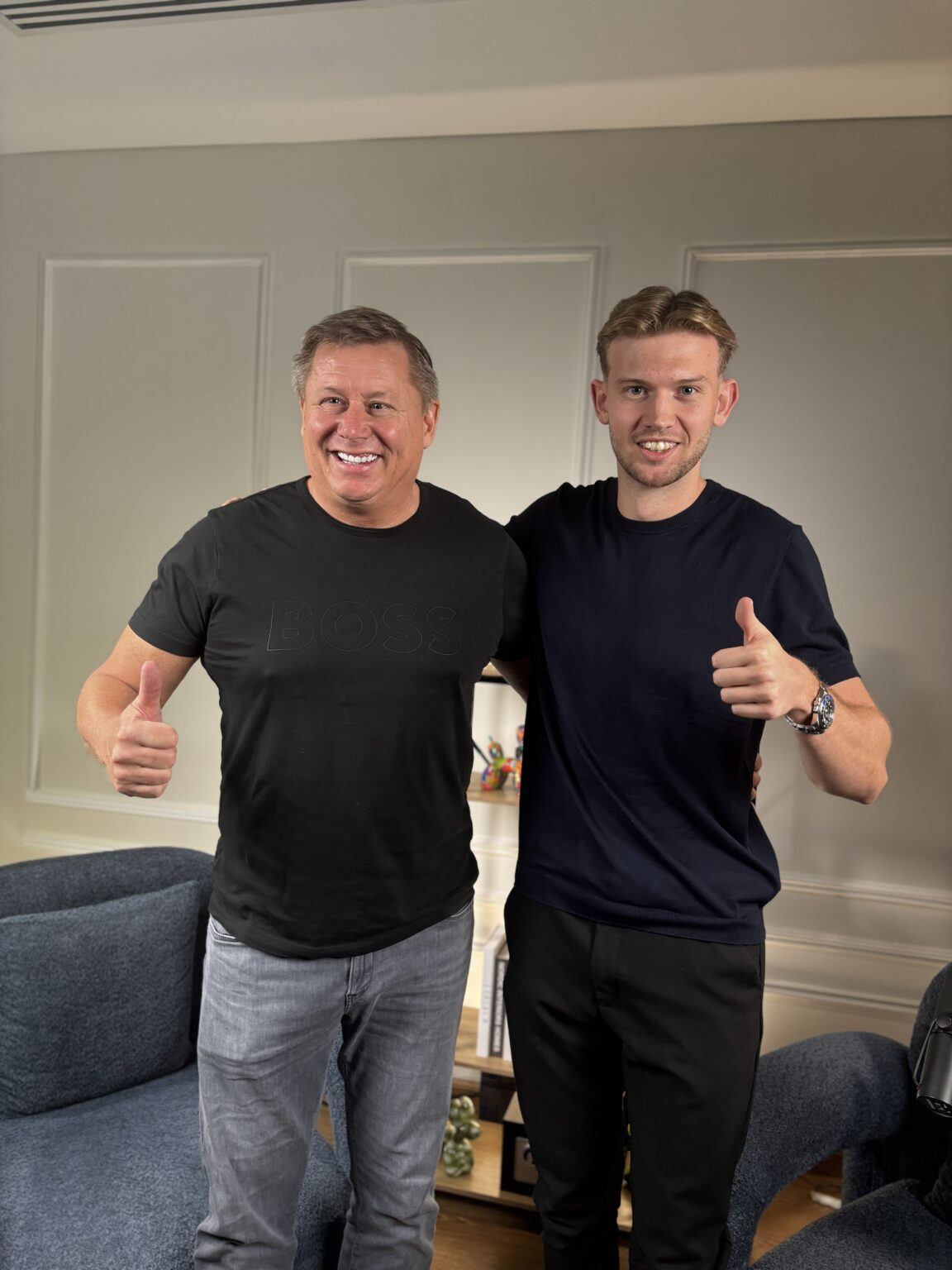Jacob with Pandora co-founder