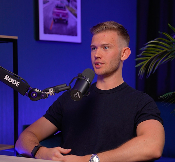 Jacob on podcast